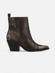 Wrangler Botki "Mae" w kolorze czarnym rozmiar: 36. Czarne botki Wrangler, bez wzorów, eleganckie, bez obcasa, bez zapięcia. Za 224.95 zł.