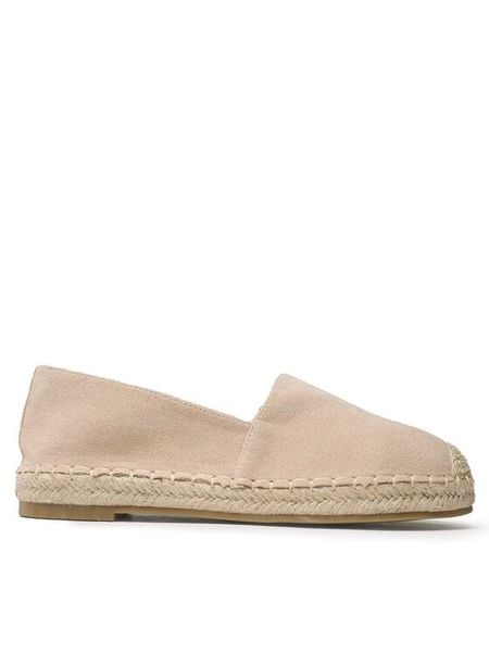 Jenny Fairy Espadryle WSS990-186 Beżowy. Brązowe espadryle Jenny Fairy, bez wzorów, z materiału, bez obcasa. Za 79.99 zł.