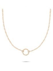 Tamaris Naszyjnik z zawieszką - dł. 45 cm rozmiar: onesize. Czerwone naszyjniki Tamaris, z materiału, ze stali. Za 86.99 zł.