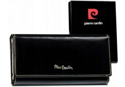 Portfel czarny Pierre Cardin [DH] 322 456 PSP520.2. Czarne portfele Pierre Cardin, bez wzorów, ze skóry. Za 134.00 zł.