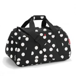 Torba activitybag, dots white. Białe torby podróżne Reisenthel, bez wzorów, na ramię. W wyprzedaży za 199.90 zł.