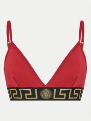 Versace Biustonosz braletka 1000656 1A10011 Czerwony. Czerwone biustonosze Versace, bez wzorów, z bawełny. Za 399.99 zł.
