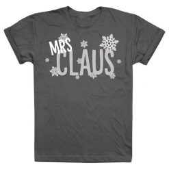 Christmas T-Shirt T-Shirt Damski Mrs Claus M Szary. T-shirty marki Christmas T-Shirt. W wyprzedaży za 33.00 zł.