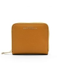 ATELIERS SAINT GERMAIN Skórzany portfel w kolorze jasnobrązowym - 12,5 x 10,5 x 2,5 cm rozmiar: onesize. Brązowe portfele ATELIERS SAINT GERMAIN, bez wzorów, z materiału. Za 217.99 zł.