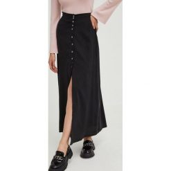 Answear Lab spódnica kolor czarny maxi prosta. Czarne spódnice Answear Lab, na co dzień, m, bez wzorów, z tkaniny, maxi, proste. Za 169.99 zł.