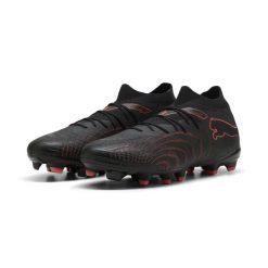 Buty piłkarskie unisex FUTURE 9 MATCH FG/AG PUMA. Czarne buty do biegania Puma, bez wzorów, bez zapięcia, do biegania. Za 419.00 zł.