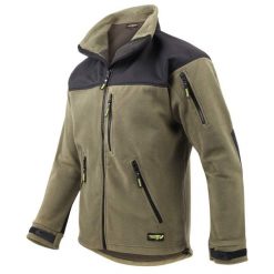 Legendfossil Kalmar kurtka fleece anti-pilling Olive Black L. Czarne kurtki X2, l, bez wzorów, sportowe, bez kaptura. Za 219.99 zł.
