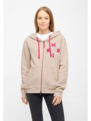 Derbe Bluza w kolorze różowo-beżowym rozmiar: L. Brązowe bluzy Derbe, l, bez wzorów, z materiału, bez ramiączek, bez kaptura. Za 205.45 zł.