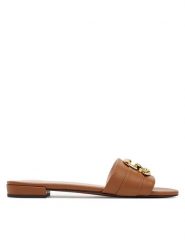 Coccinelle Klapki E4 SB3 17 01 01 Brązowy. Brązowe klapki Coccinelle, bez wzorów, ze skóry, bez obcasa, bez zapięcia. Za 579.99 zł.