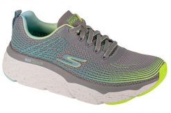 Buty do biegania damskie, Skechers Max Cushioning Elite - Galaxy Burst. Szare buty do biegania Skechers, bez wzorów, z materiału, bez zapięcia, do biegania. Za 359.99 zł.