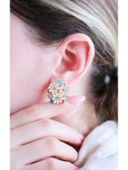 Lodie Silver Srebrne kolczyki-wkrętki z cyrkoniami rozmiar: onesize. Szare kolczyki Lodie Silver, z cyrkonią, srebrne. Za 30.99 zł.