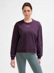 Bluza damska Hummel MT Dhyani. Czerwone bluzy Hummel, na zimę, xs, bez wzorów, z bawełny, klasyczne, bez ramiączek, bez kaptura. Za 216.50 zł.