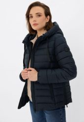 Pikowana kurtka J-NORDIC. Niebieskie kurtki przejściowe sportowe Volcano, na zimę, s, bez wzorów, z materiału, bez kaptura. Za 319.99 zł.