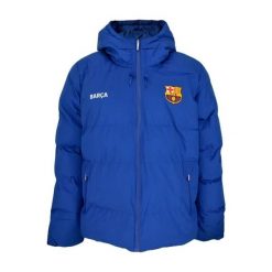 Kurtka zimowa z ociepleniem dla dorosłych unisex Barça. Kurtki FC Barcelona, na zimę, s, bez wzorów, sportowe, bez kaptura. W wyprzedaży za 433.70 zł.