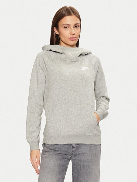 Nike Bluza Essential BV4116 Szary Regular Fit. Szare bluzy Nike, l, bez wzorów, z bawełny, bez ramiączek, bez kaptura. Za 199.99 zł.