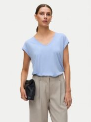 Vero Moda T-Shirt Filli 10247666 Błękitny Relaxed Fit. Niebieskie t-shirty Vero Moda, xs, bez wzorów, z syntetyku, bez kołnierzyka, bez ramiączek. Za 99.99 zł.