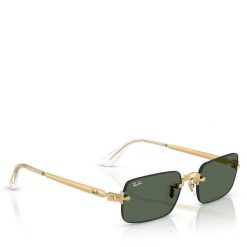 Okulary przeciwsłoneczne Ray-Ban. Żółte okulary przeciwsłoneczne Ray-Ban, bez wzorów, złote. Za 859.99 zł.