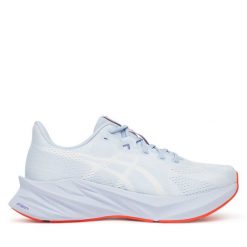 Buty do biegania Asics. Niebieskie buty do biegania ASICS, bez wzorów, bez zapięcia, do biegania. Za 589.99 zł.