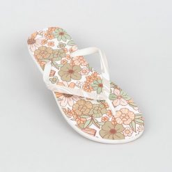 Japonki damskie Olaian 190 Vintage. Białe japonki OLAIAN, bez wzorów, sportowe. Za 59.99 zł.