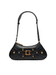 Guess Torebka HWBB93 48720 Czarny. Czarne torebki klasyczne Guess, z aplikacjami, ze skóry, bez dodatków. Za 599.99 zł.