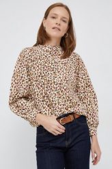 Pepe Jeans koszula bawełniana damska regular. Koszule Pepe Jeans, l, bez wzorów, z bawełny, bez kołnierzyka, bez ramiączek. W wyprzedaży za 249.99 zł.