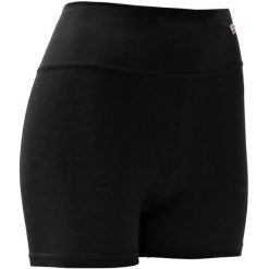 Bokserki termoaktywne damskie Devold Breeze Plus Merino 200 Boxer. Czarne bokserki damskie Devold, bez wzorów, z materiału. Za 214.49 zł.