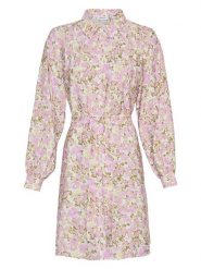 MOSS COPENHAGEN Sukienka "Nathalina" w kolorze jasnoróżowym rozmiar: XS. Różowe sukienki Moss Copenhagen, na co dzień, s, bez wzorów, z tkaniny, klasyczne, bez kołnierzyka, bez ramiączek, mini, proste. Za 136.78 zł.