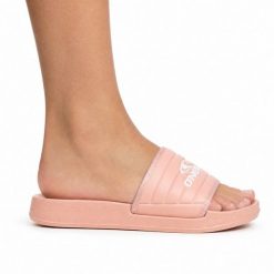 Klapki damskie sportowe O'NEILL KELSO SLIDER WOMEN LOW. Czerwone klapki O'Neill, bez wzorów, z materiału, sportowe, bez obcasa, bez zapięcia. Za 65.00 zł.