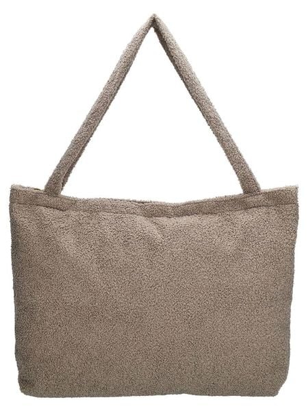 Beagles Shopper bag w kolorze szarobrązowym - 60 x 36 x 10 cm rozmiar: onesize. Brązowe shopper bag Beagles, bez wzorów, z materiału, na ramię, bez dodatków. Za 87.81 zł.