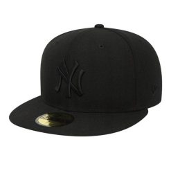 Czapka Z Daszkiem 59Fifty New York Yankees. Czarne czapki z daszkiem New Era, bez wzorów, sportowe. Za 236.99 zł.