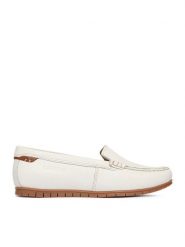 Lasocki Mokasyny CEO-WB-MADONNA-11 Biały. Białe mokasyny Lasocki, bez wzorów, ze skóry. Za 179.99 zł.
