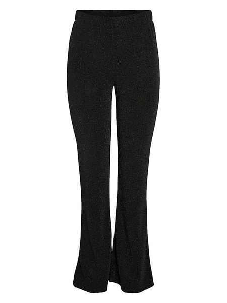 Noisy may Spodnie w kolorze czarnym rozmiar: L. Czarne spodnie materiałowe Noisy May, bez wzorów, z materiału, z podwyższonym stanem. Za 101.23 zł.