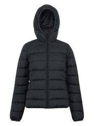 Ecoalf Kurtka pikowana w kolorze czarnym rozmiar: XL. Czarne kurtki Ecoalf, xl, bez wzorów, bez kaptura. Za 286.47 zł.