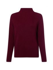 Marie Lund Sweter Kobiety Bawełna czerwony, S. Czerwone swetry Marie Lund, s, bez wzorów, z bawełny, klasyczne, bez ramiączek. Za 299.95 zł.