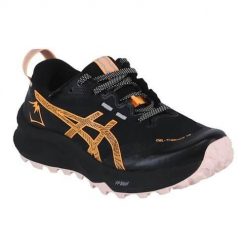 Buty do biegania damskie Asics Gel Trabuco 12 Gtx. Czarne buty do biegania ASICS, bez wzorów, z materiału, bez zapięcia, do biegania. Za 866.00 zł.