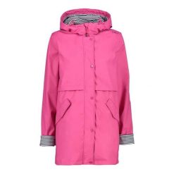 Kurtka przeciwdeszczowa damska z kapturem CMP. Czerwone kurtki przeciwdeszczowe CMP, bez wzorów, z puchu, z kapturem, trekkingowe. Za 306.50 zł.