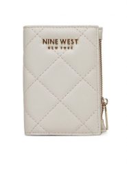 Nine West Portfel CEO-NW-W1-006-SS26 Beżowy. Brązowe portfele Nine West, bez wzorów, z materiału. Za 59.99 zł.