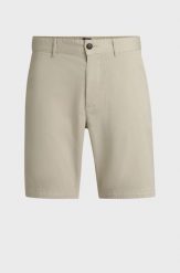 Szorty BOSS Chino-slim-Shorts jasny beż (50536723-271). Brązowe szorty sportowe Boss, bez wzorów, trekkingowe. Za 299.00 zł.