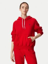 Polo Ralph Lauren Bluza 211971698510 Czerwony Regular Fit. Czerwone bluzy Polo Ralph Lauren, xs, bez wzorów, z bawełny, bez ramiączek, bez kaptura. Za 859.99 zł.