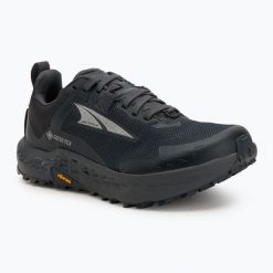 Buty do biegania damskie Altra Timp 5 GTX. Czarne buty do biegania Altra, bez wzorów, bez zapięcia, do biegania. Za 739.99 zł.