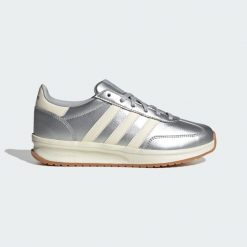 Buty Run 70S 2.0. Białe buty treningowe adidas, bez wzorów, bez zapięcia. Za 299.00 zł.