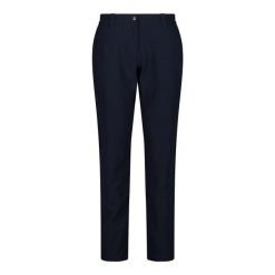 Spodnie damskie turystyczne CMP 34T2956. Niebieskie spodnie materiałowe CMP, bez wzorów, sportowe. Za 306.50 zł.