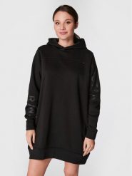 G-Star Raw Sukienka dzianinowa Multi D22277-A971-6484 Czarny Loose Fit. Czarne sukienki G-Star Raw, xs, bez wzorów, z bawełny, retro, bez kołnierzyka, bez ramiączek. Za 509.99 zł.