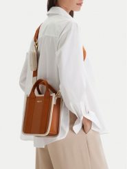 MEXX Torebka EO-MEXX-L-016-09 Brązowy. Brązowe torebki klasyczne Mexx, bez wzorów, z materiału, bez dodatków. Za 249.99 zł.