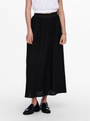 ONLY Spódnica plisowana Venedig 15164606 Czarny Regular Fit. Czarne spódnice ONLY, m, bez wzorów, z wiskozy, midi. Za 99.99 zł.