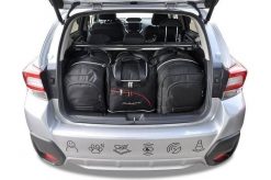 Torby Do Bagażnika Subaru Xv 2017-2023 4Szt Kjust. Czarne torby podróżne KJUST, bez wzorów, z kauczuku. Za 1,221.00 zł.