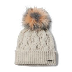 Czapka zimowa damska Columbia Boundless Days Cable. Brązowe czapki zimowe Columbia, bez wzorów, sportowe. Za 121.99 zł.
