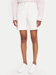 Gant Szorty materiałowe 4020119 Biały Regular Fit. Białe szorty Gant, bez wzorów, z bawełny. Za 319.99 zł.