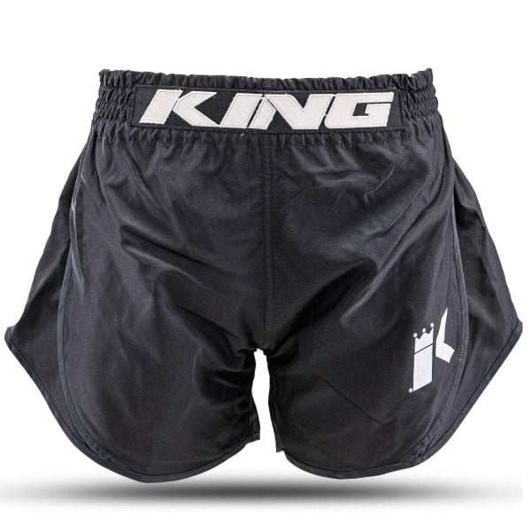 Spodenki do boksu tajskiego King Pro Boxing KPB/Classic M. Czarne szorty KING PRO BOXING, bez wzorów, sportowe. Za 160.50 zł.