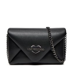 Torebka LOVE MOSCHINO. Czarne listonoszki Love Moschino, bez wzorów, bez dodatków. Za 749.99 zł.
